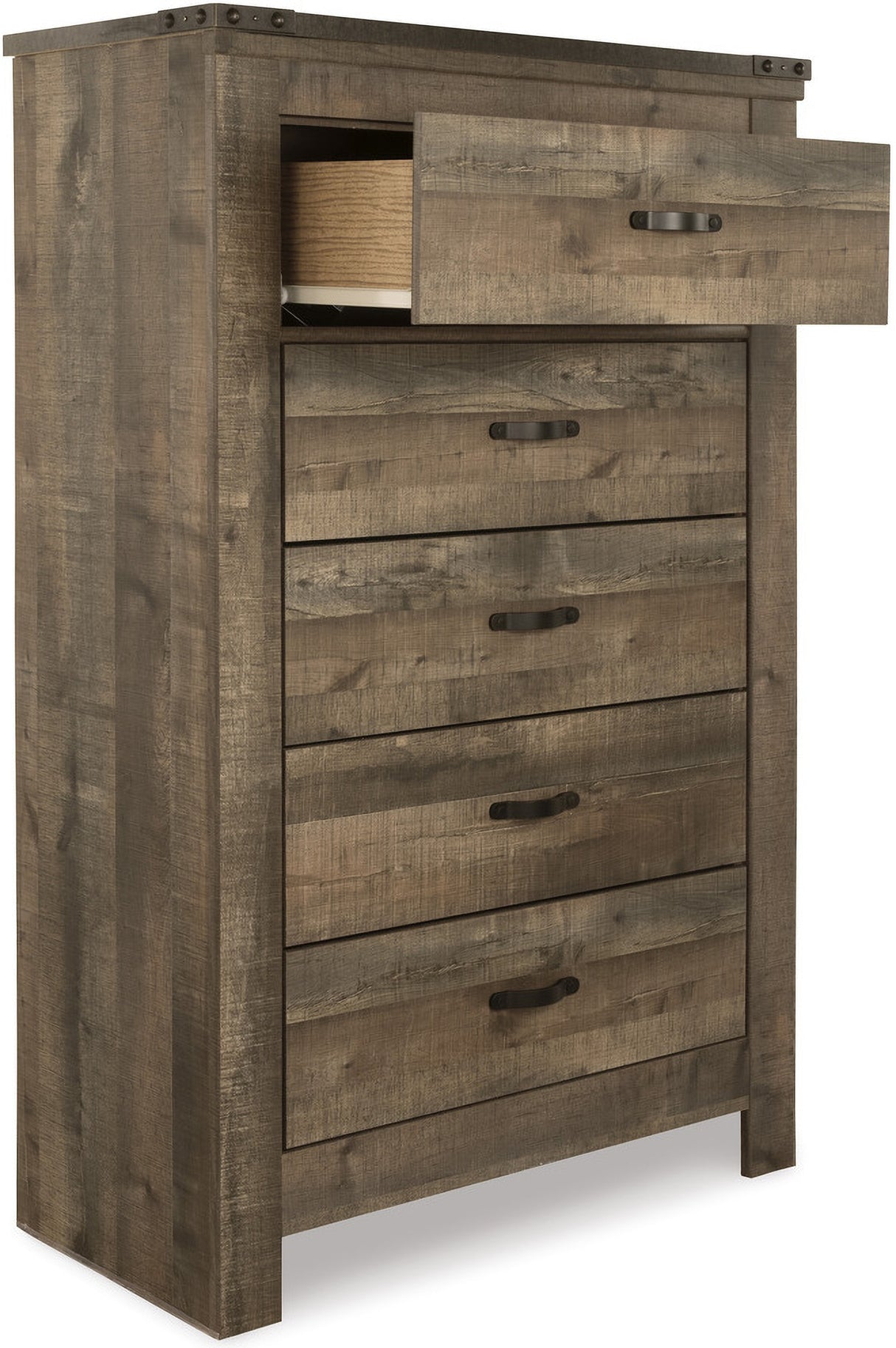 Trinell Brown Youth Panel Bedroom Set with Drawer Storage