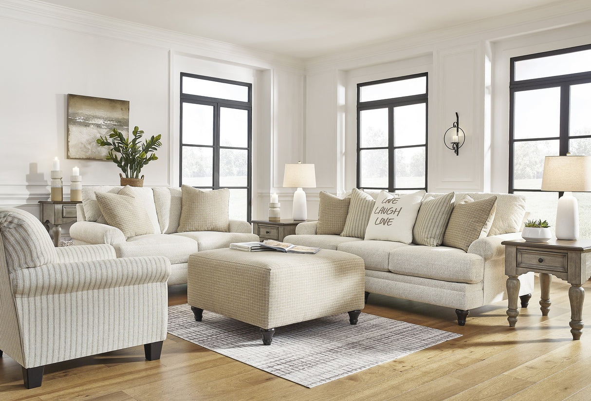 Valerani Living Room Set In Sandstone