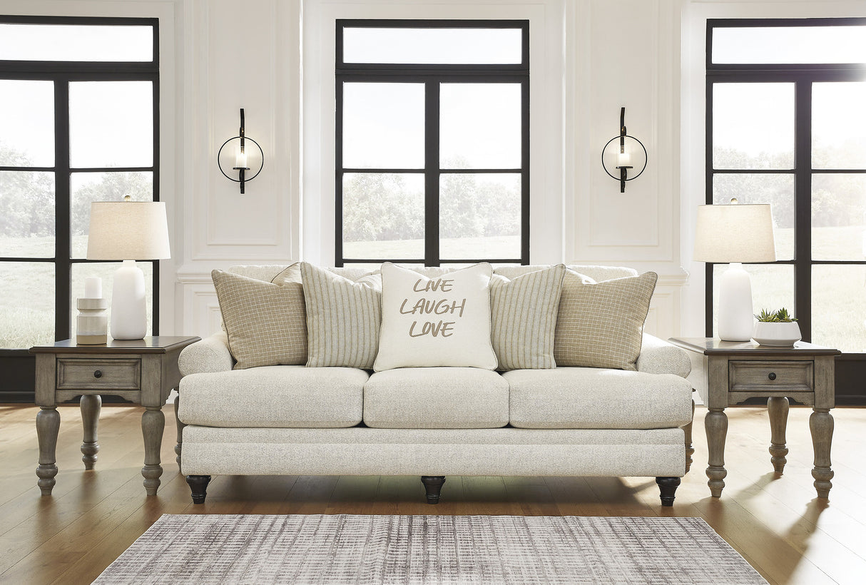 Valerani Living Room Set In Sandstone