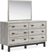 Vessalli Gray Panel Bedroom Set With Extensions