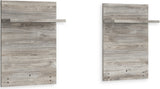 Vessalli Gray Panel Bedroom Set With Extensions