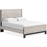Vessalli Panel Bedroom Set In Gray