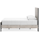 Vessalli Panel Bedroom Set In Gray
