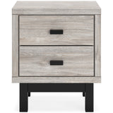 Vessalli Panel Bedroom Set In Gray
