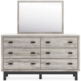 Vessalli Panel Bedroom Set In Gray