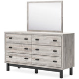 Vessalli Panel Bedroom Set In Gray
