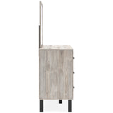 Vessalli Panel Bedroom Set In Gray