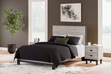 Vessalli Panel Bedroom Set In Gray