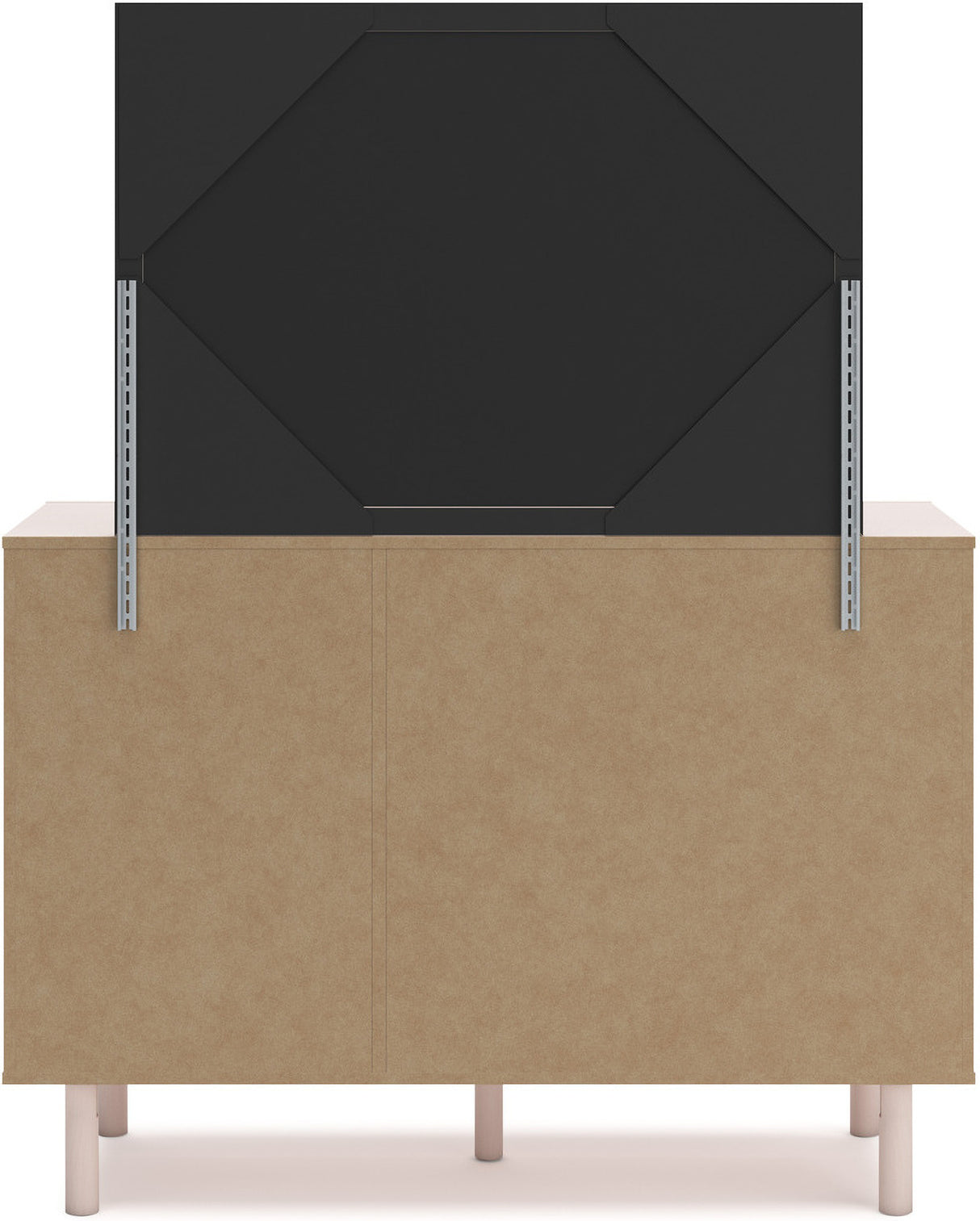 Wistenpine Youth Upholstered Panel Bedroom Set In Blush