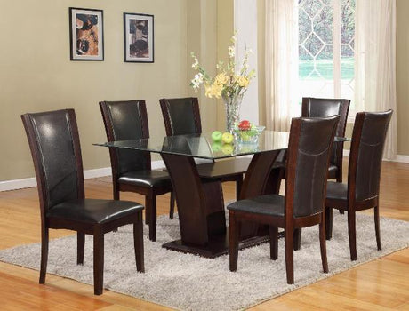 Camelia Espresso Rectangular Dining Set - Luna Furniture (4760397185159)