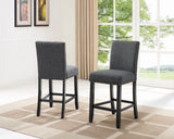 Wallace - Counter Height Chair (Set Of 2) - Black