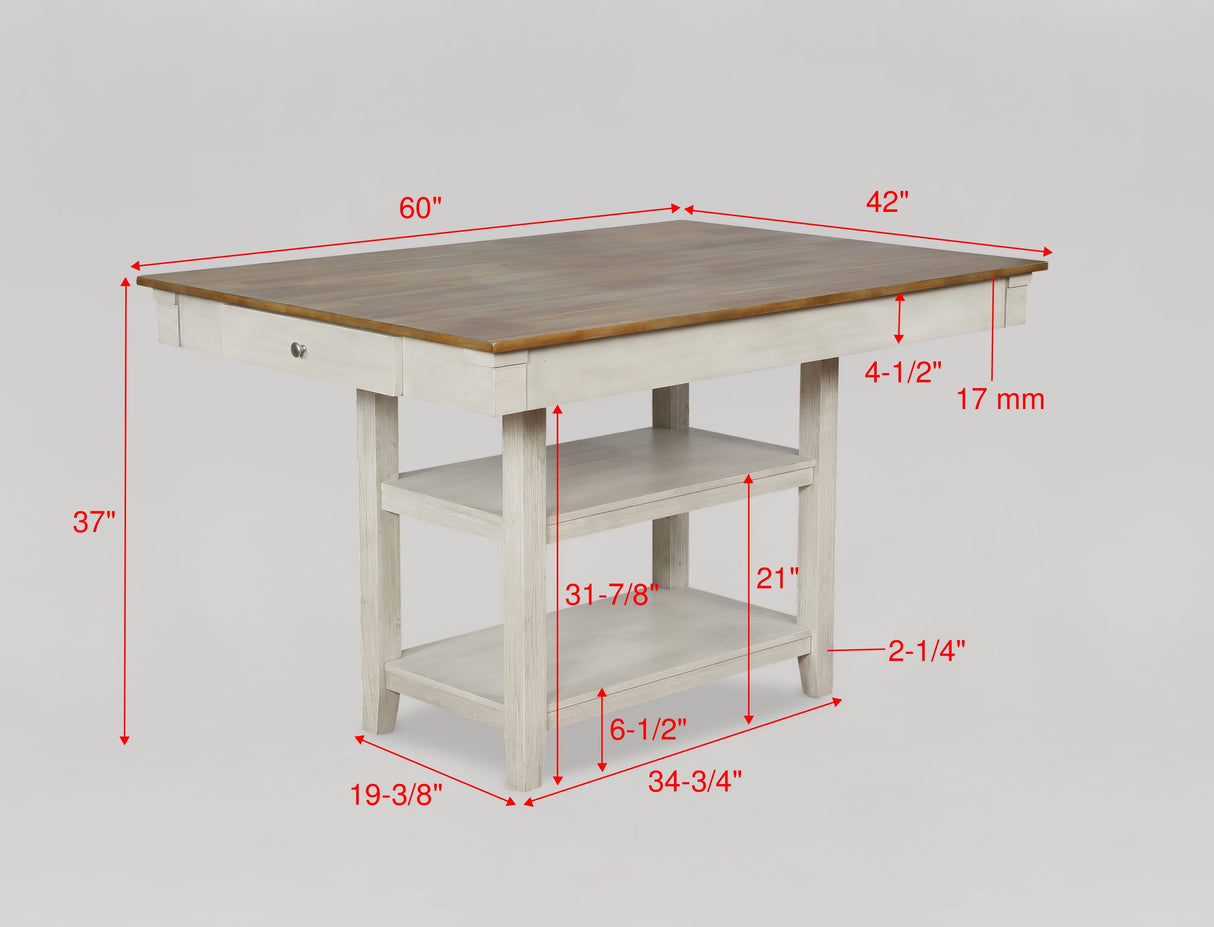 Nina - Counter Height Table Shelf