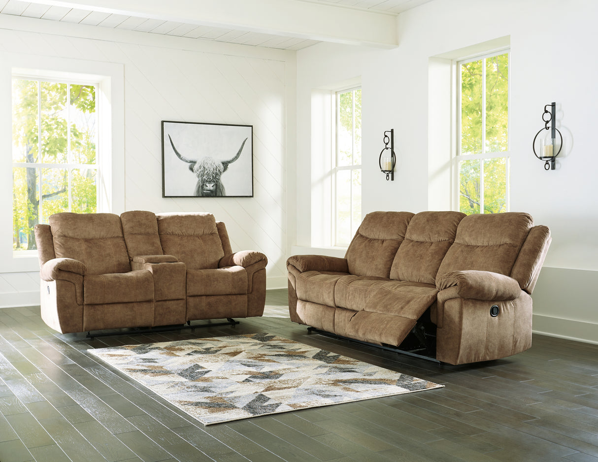 Hollyann Rust Living Room Set