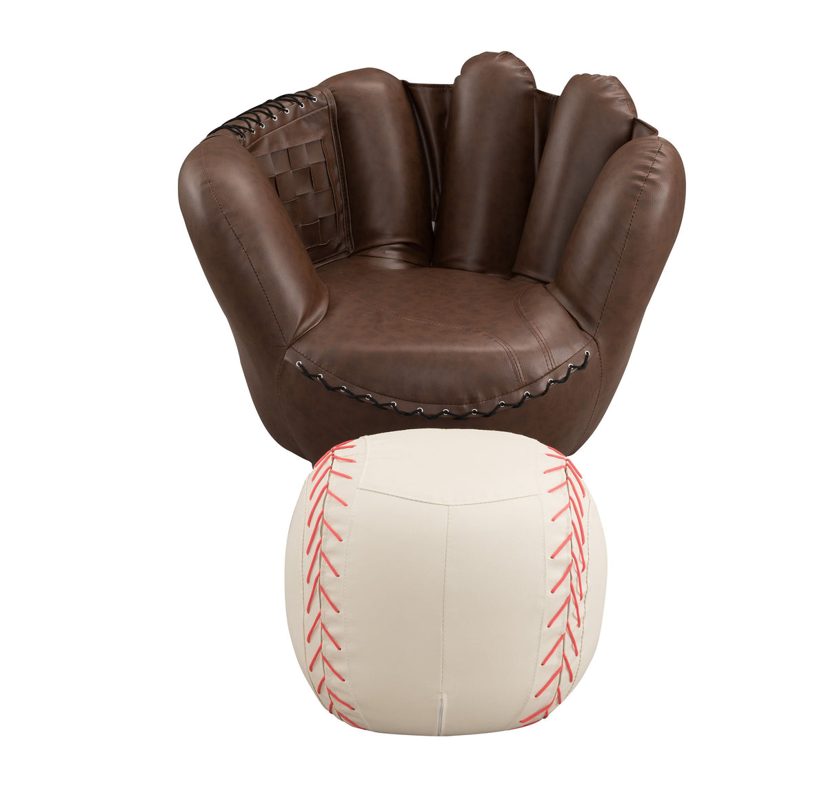 Baseball - Glove Chair & Ottoman