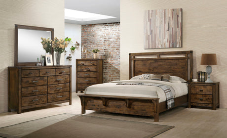 Curtis - Panel Bed