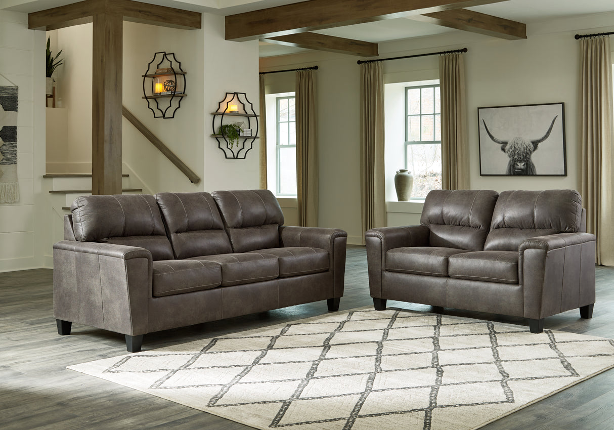 Mouttrie Smoke Reclining Living Room Set