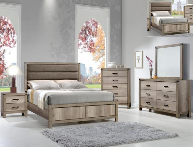 Matteo Light Brown Youth Panel Bedroom Set - Luna Furniture (4760379261063)