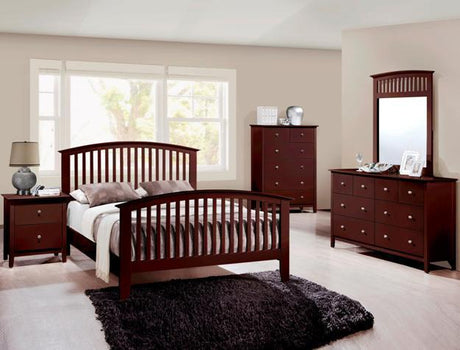 [SPECIAL] Lawson Cherry Panel Bedroom Set | B7550 [FREE CHEST] - Luna Furniture (4760429723783)