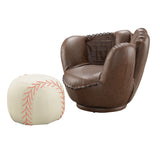 Baseball - Glove Chair & Ottoman