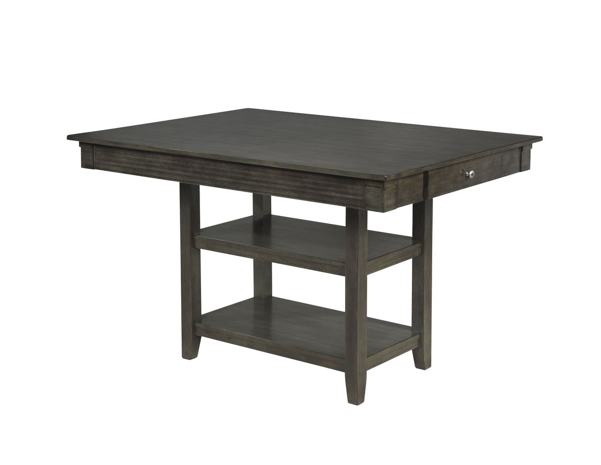 Nina - Counter Height Table Shelf - Gray