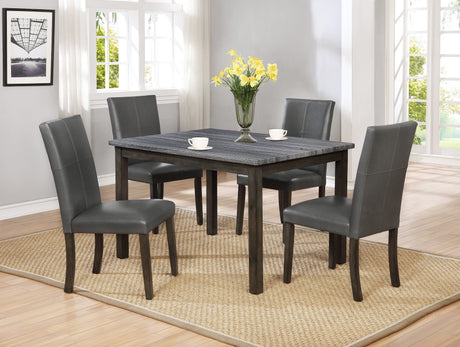 Pompei - Dining Table - Gray